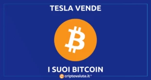 TESLA VENDE BITCOIN