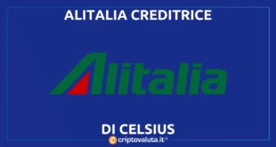 Anche Alitalia Celsius