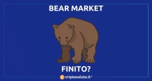 BEAR MARKET FINITO