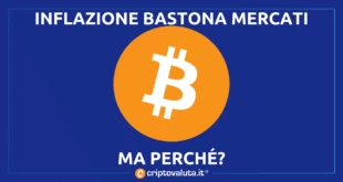 Bitcoin cripto inflazione