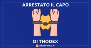 THODEX ARRESTATO