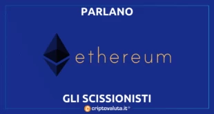 SCISSIONE ETHEREUM