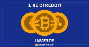 MILIONI SULLE CRIPTO