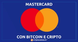 Mastercard con le cripto