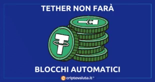 Tether blocca tornado cash