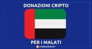 DONAZIONI CRIPTO MALATI