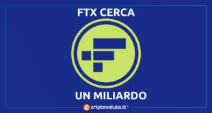 FTX VUOLE 1 MILIARDO