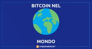 BITCOIN NEL MONDO