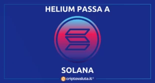 Helium passa su solana