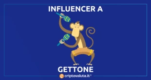 GLI INFLUENCER A GETTONE