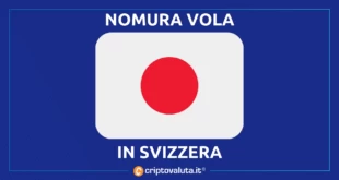 NOMURA VOLA IN SVIZZERA