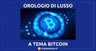 BITCOIN OROLOGIO