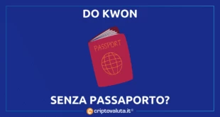 DO KWON PASSAPORTO