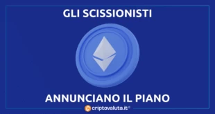 ETHEREUM POW SCISSIONE