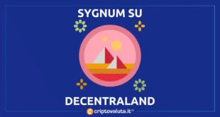 SYGNUM SBARCA SU DECENTRALAND