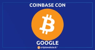 GOOGLE CON BITCOIN