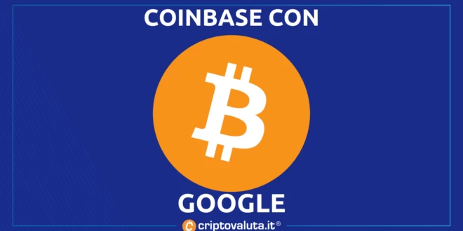 GOOGLE CON BITCOIN