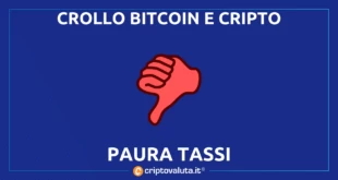 BITCOIN CRIPTO CROLLO