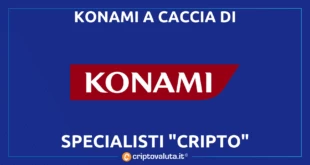 KONAMI CERCA ANALISTI