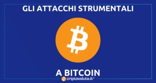 ATTACCHI STRUMENTALI BITCOIN