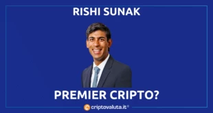 Rishi Sunak - premier cripto