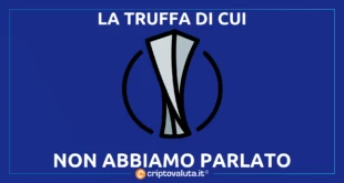 TRUFFA UEFA CRIPTO