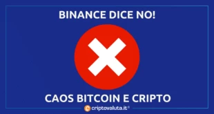 BINANCE RITIRA FTX