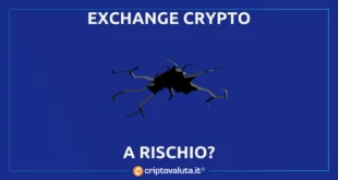 rischio exchange bitcoin cripto