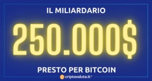 BITCOIN A 250.000