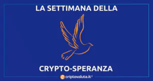 Crypto speranza settimana