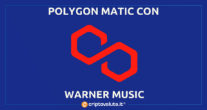 POLYGON MATIC WARNER MUSIC