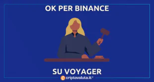 BINANCE VOYAGER ANALISI