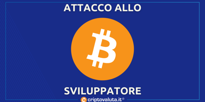 BITCOIN SVILUPPATORE RUBATI