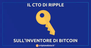 CTO RIPPLE INVENTORE BITCOIN