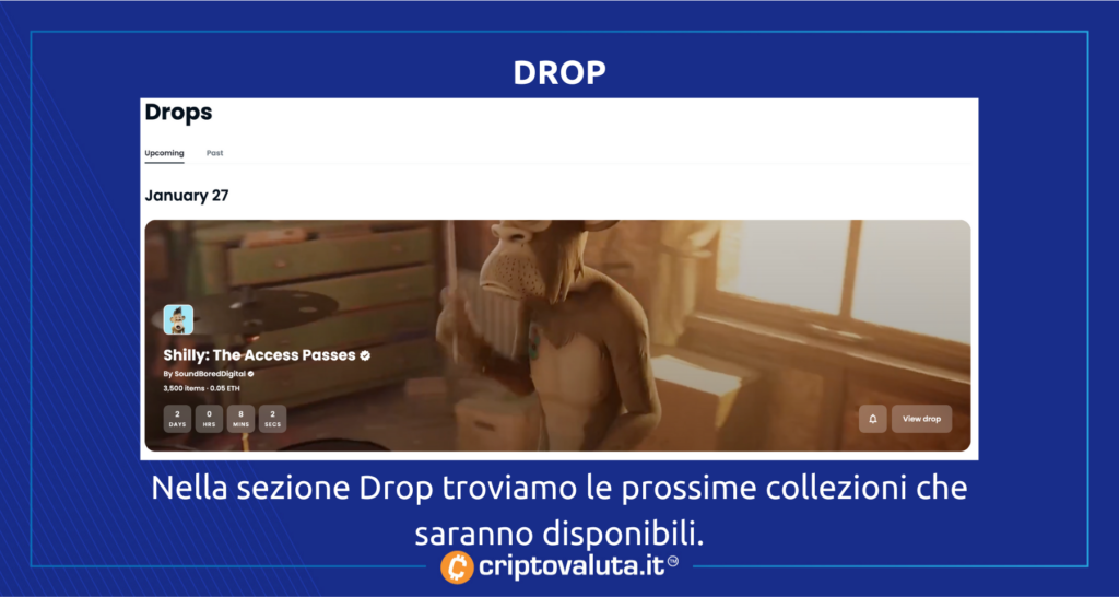 Drop su OpenSea