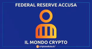 FED CONTRO BITCOIN CRYPTO