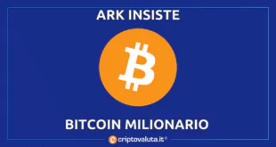 ARK 1 milione Bitcoin