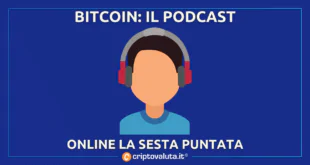 CRIPTOVALUTA.IT PODCAST SU BITCOIN