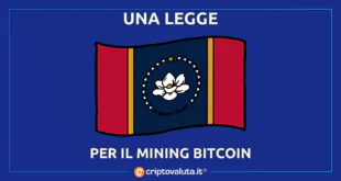 MINING BITCOIN: nuova legge in mississippi