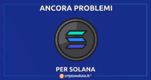 Ancora problemi per Solana