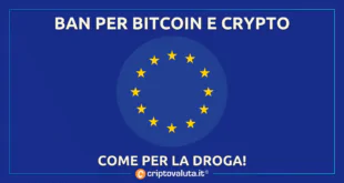 BITCOIN CRYPTO BAN UE