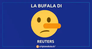 BUFALA REUTERS CRYPTO