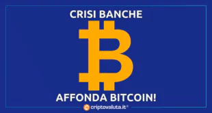 Crisi banche Bitcoin