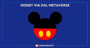 DISNEY METAVERSE ADDIO