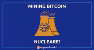 Mining bitcoin si parte con il nucleare