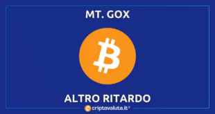 MT GOX RITARDO BITCOIN