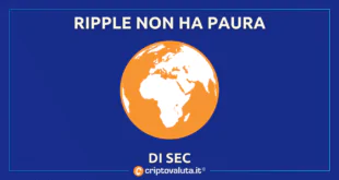 RIPPLE NON HA PAURA