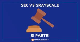 SEC contro Grayscale - Bitcoin fondo