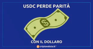 USDC PARITA DOLLARO