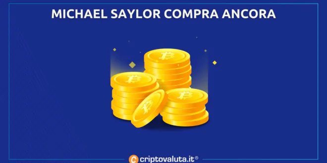 Michael Saylor compra Bitcoin